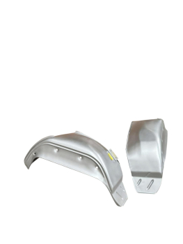 Complete rear left wheel arch panel for VW Bus T2 1972-1979ght with window opening Bus 08/73-07/79